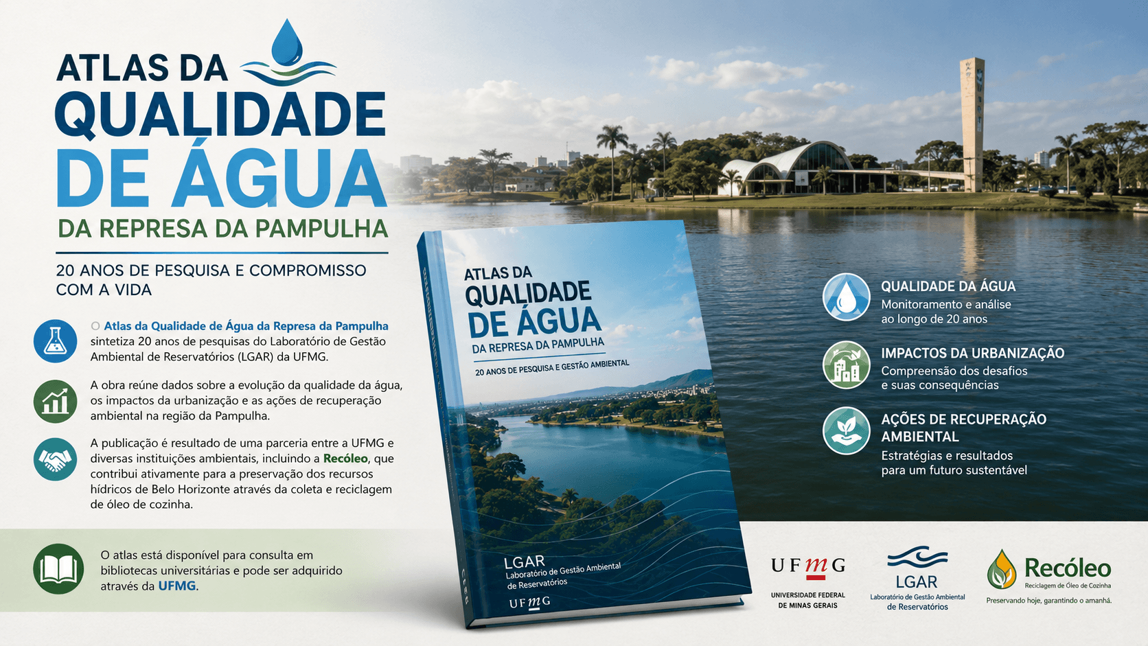 Atlas da Qualidade de Água do Reservatório da Pampulha
